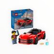 60448 City Red Sports Car Hot on Sale