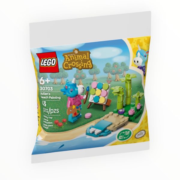 Polybag 30703 Animal Crossing Julien’s Beach Painting on Sale