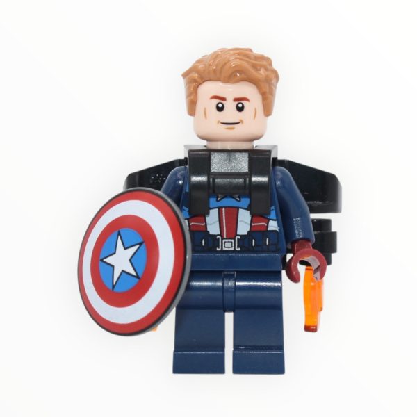 Captain America (dark blue suit, jet pack, shield, 2023) For Cheap