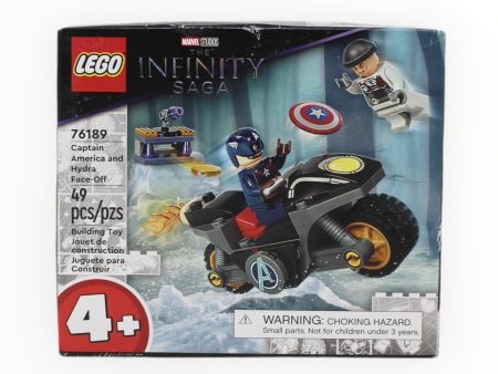 Retired Set 76189 Infinity Saga Captain America and Hydra Face-Off Sale