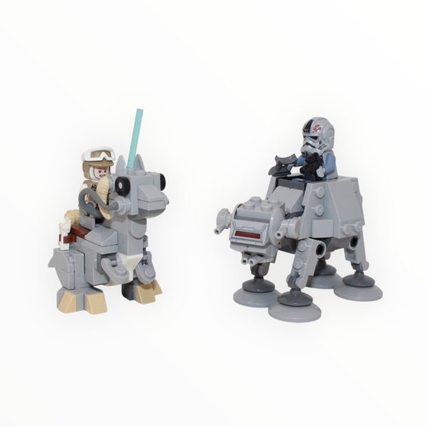 Used Set 75298 Star Wars AT-AT vs Tauntaun Microfighters Fashion