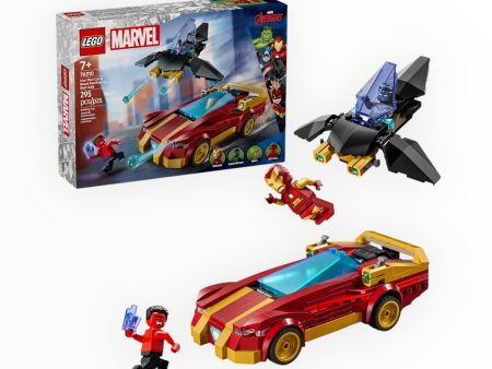 76310 Marvel Iron Man Car & Black Panther vs. Red Hulk Discount