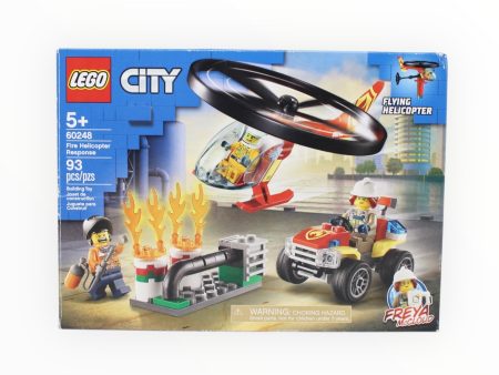 Certified Used Set 60248 City Fire Helicopter Response Online Hot Sale