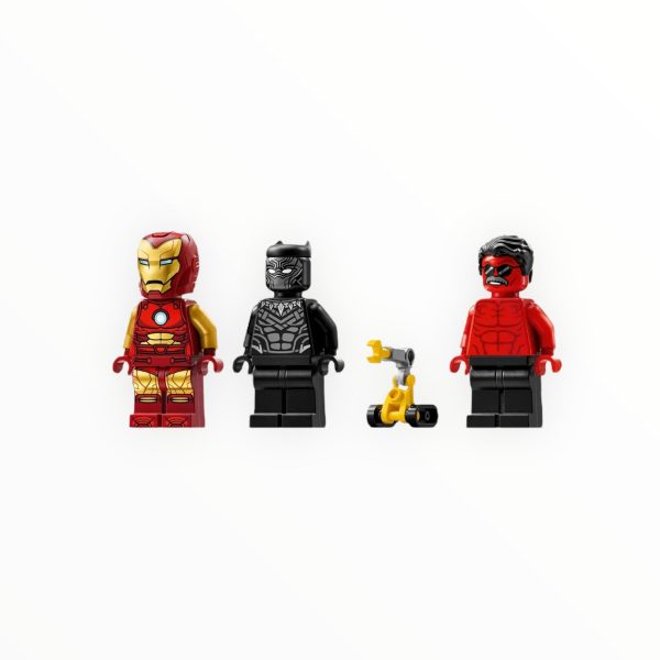 76310 Marvel Iron Man Car & Black Panther vs. Red Hulk Discount