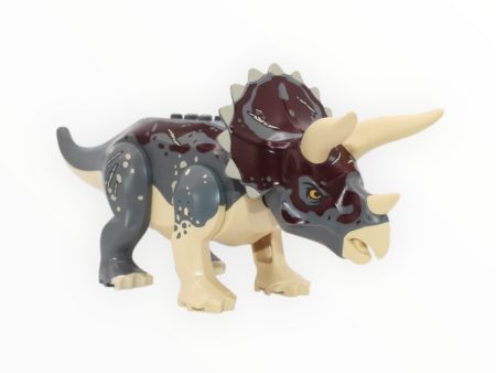 Triceratops (dark bluish gray with tan underbelly) For Discount