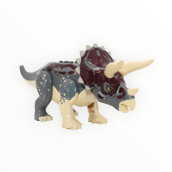 Triceratops (dark bluish gray with tan underbelly) For Discount