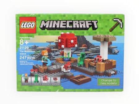 Retired Set 21129 Minecraft The Mushroom Island (damaged box) Online Hot Sale