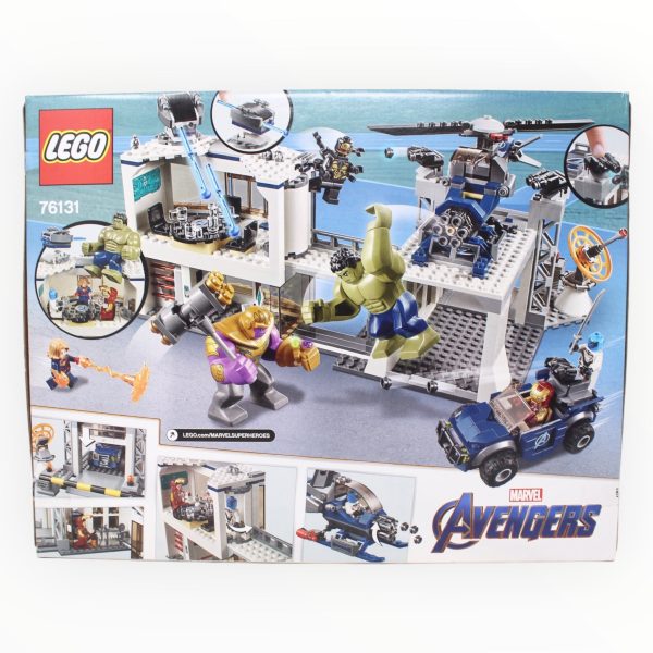 Retired Set 76131 Marvel Avengers Compound Battle Fashion