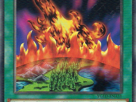 Burning Land [YGLD-ENA31] Common For Discount